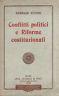 Conflitti politici e riforme costituzionali