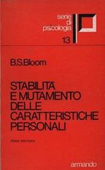 Stabilità e mutamento delle caratteristiche personali