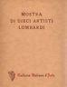 Mostra di dieci artisti lombardi - copertina