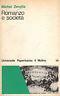 Romanzo e società - Michel Zeraffa - copertina