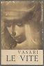 Le Vite - Giorgio Vasari - copertina