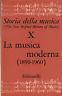 La Musica Moderna 1890 - 1960