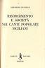 Risorgimento e società nei canti popolari siciliani - Antonino Uccello - copertina