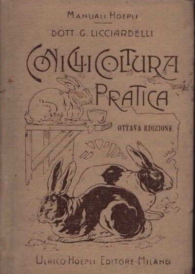Coniglicoltura pratica - Licciardelli - copertina