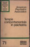 Terapia comportamentale in psichiatria - copertina