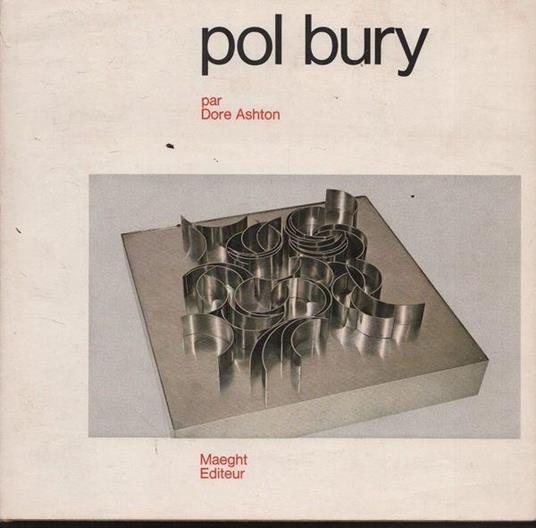 Pol Bury - T. S. Ashton - copertina