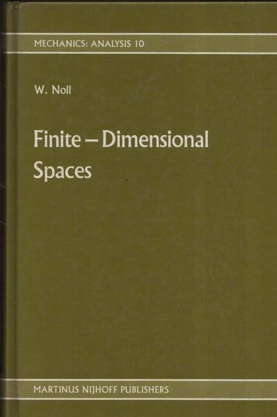 Finite - Dimensional Spaces. Algebra, Geometry and Analysis - copertina