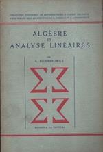 Algèbre et analyse linéaires