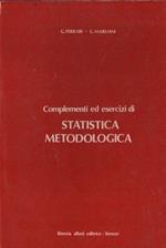Complementi ed esercizi di statistica metodologica