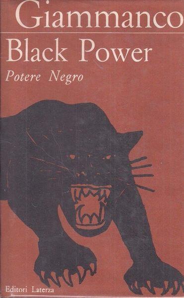 Black Power. Potere Nero - Roberto Giammanco - copertina