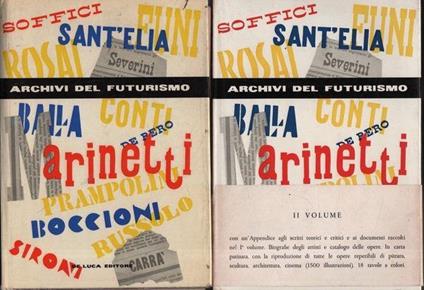 Archivi del futurismo. Due volumi - Drudi Gambillo - copertina