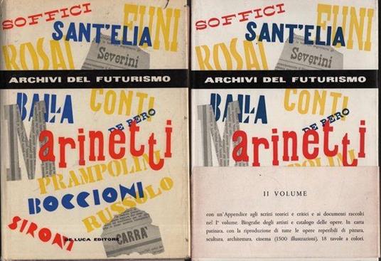 Archivi del futurismo. Due volumi - Drudi Gambillo - copertina