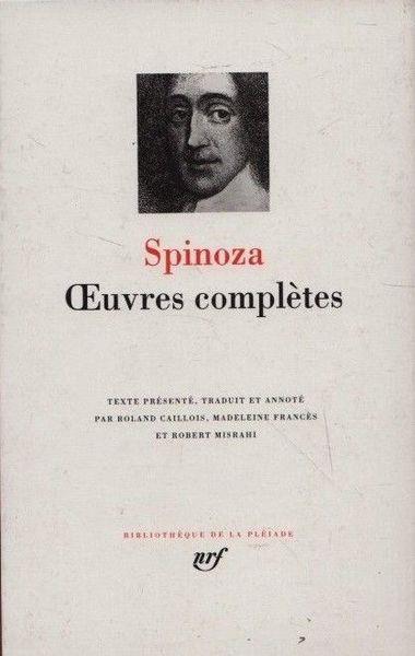 Oeuvres complètes - Baruch Spinoza - copertina