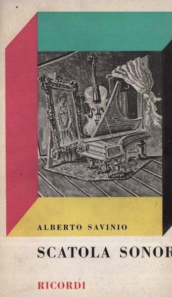 Scatola sonora - Savinio - copertina