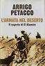 L' armata nel deserto. Il segreto di El Alamein - Arrigo Petacco - copertina