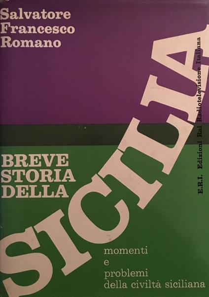 Breve storia della Sicilia - S.F. Romano - copertina