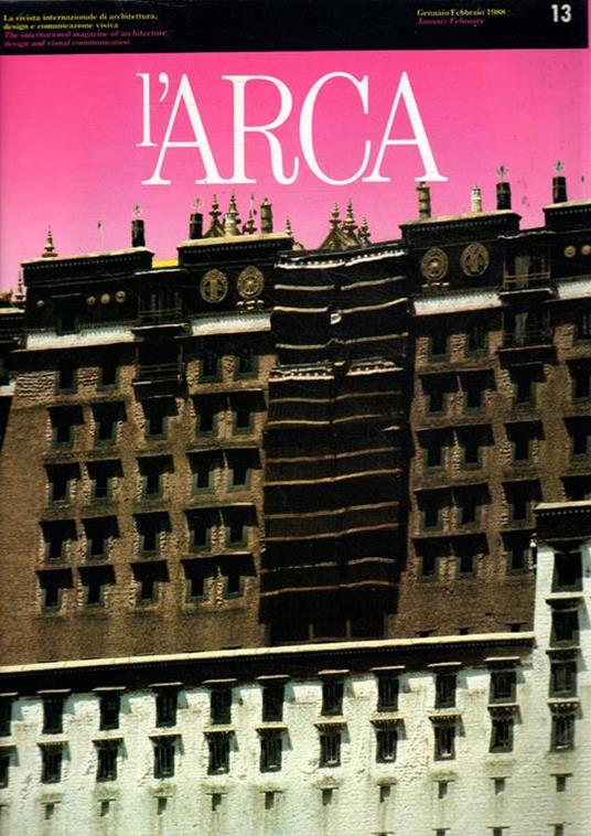 L' Arca. Rivista internazionale di architettura, design e comunicazione visiva. The international magazine of architecture design and visual comunication N. 13 - copertina