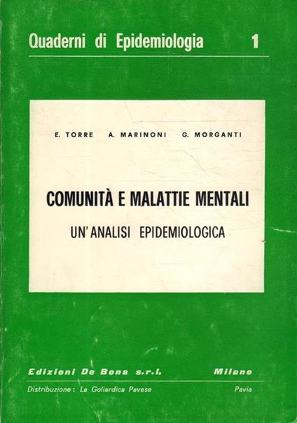 Comunità e malattie mentali - copertina