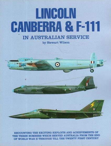 Lincoln Caberra & F-111 in Australian Service - Simon Wilson - copertina