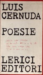 Poesie - Luis Cernuda - copertina