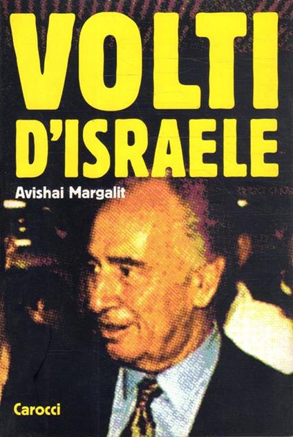 Volti d'Israele - Avishai Margalit - copertina
