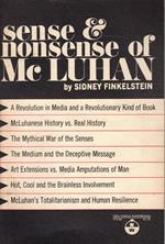 Sense nonsense of McLuhan