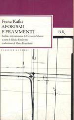 Aforismi e frammenti