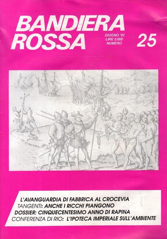 Bandiera rossa vol 25 - copertina