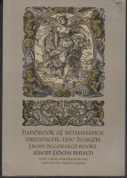 Handbook of Renaissance Ornament by Albert Fidelis Butsch - Alfred Werner - copertina