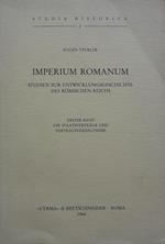 Imperium romanum: studien zur entwicklungsgeschichte des RÃ¶mischen reichs