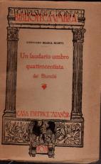 Un laudario umbro quattrocentista dei Bianchi - Monti - copertina