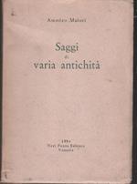 Saggi di varia antichità