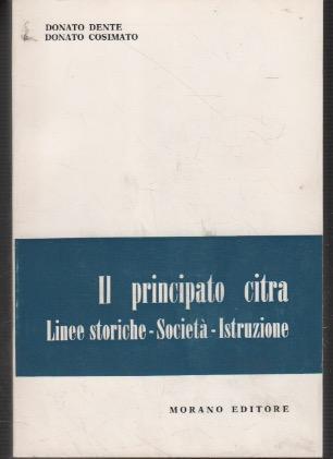 Il principato Citra: Linee storiche - società - istruzione - copertina