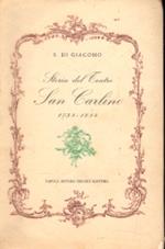 Storia del teatro San Carlino 1738-1884