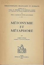 Métonymie et métaphore