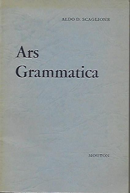 Ars Grammatica - copertina