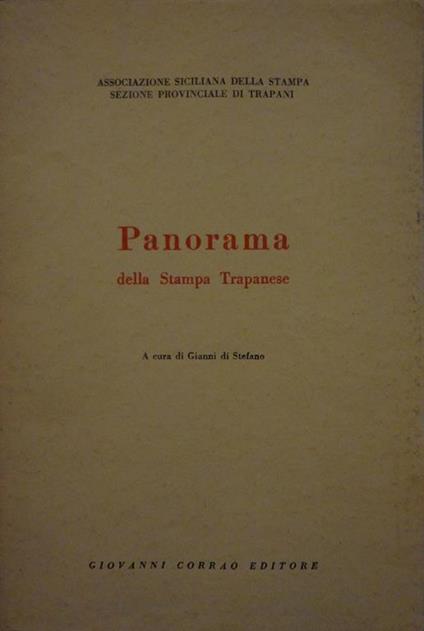 Panorama della Stampa Trapanese - copertina