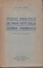 Studio Analitico dei Primi Fatti della Guerra Annibalica
