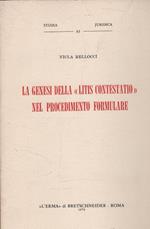 La Genesi della 