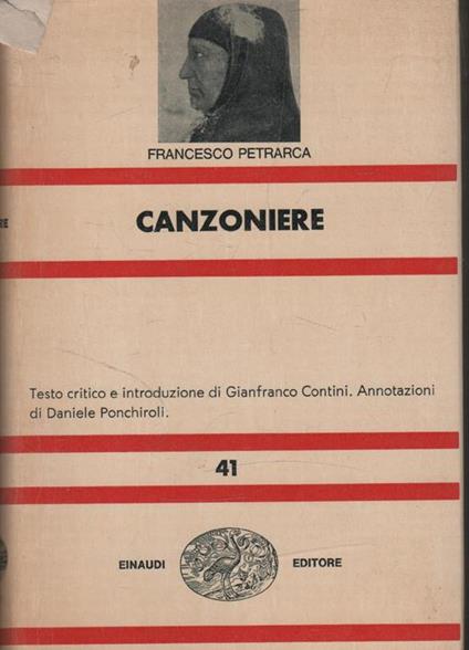 Canzoniere - Francesco Petrarca - copertina