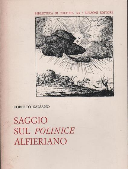 Autografato! Saggio sul Polinice Alfieriano - Roberto Salsano - copertina