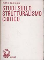 Studi sullo strutturalismo critico
