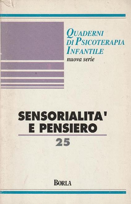 Sensorialità e pensier - copertina