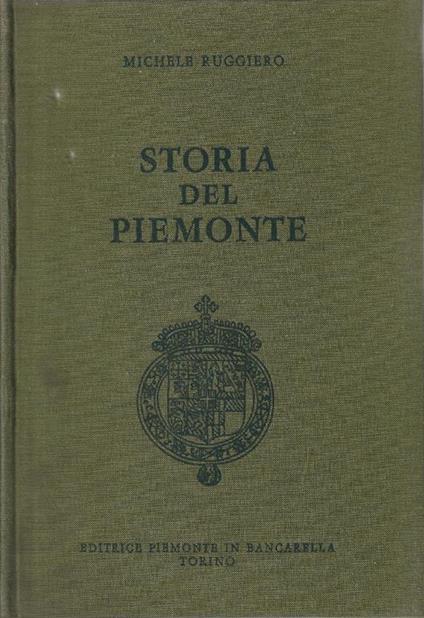 Storia del Piemonte - copertina