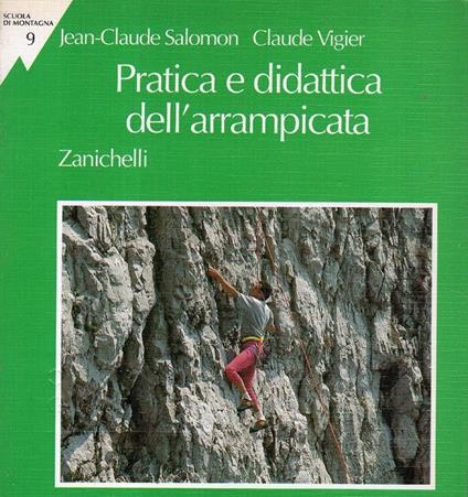 Pratica e didattica dell'arrampicata - copertina