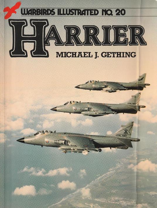 Harrier (Warbirds illustrated no. 20) - copertina