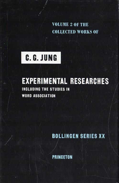 Experimental reserarches. Including the studies in word association. The Collected Works of C.G. Jung vol 2 - Carl Gustav Jung - copertina