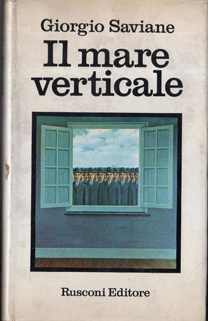 Autografato! Il mare verticale - Giorgio Saviane - copertina