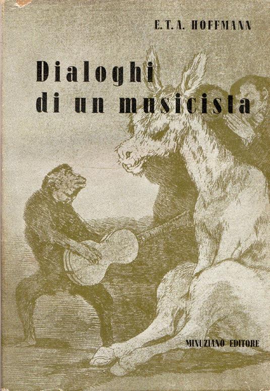 Dialoghi di un musicista - Ernst T. Hoffmann - copertina