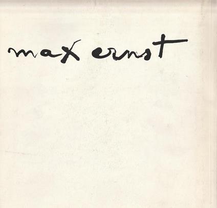 Max Ernst "A l'intérieur de la vue" - copertina